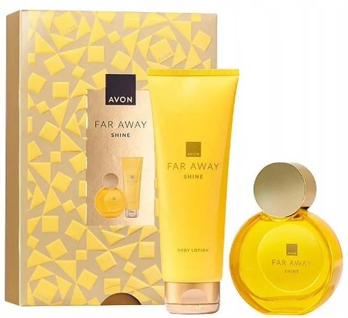 Set (edp/50ml + b/lot/125ml) Avon Far Away Shine