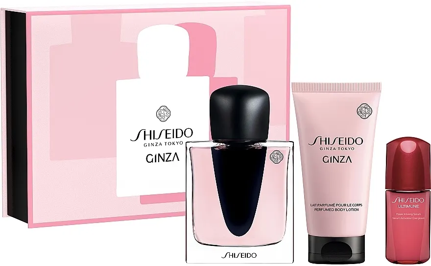 Set (edp/50ml + b/lot/50ml + conc/10ml) Shiseido Ginza