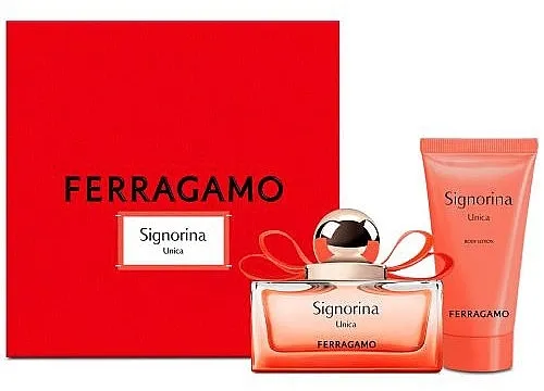 Set (edp/50ml + b/lot/50ml) Ferragamo Signorina Unica