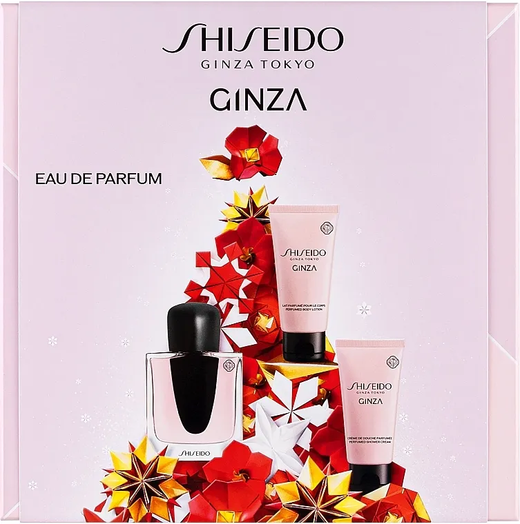 Set (edp/50ml + b/lot/50ml + sh/cr/50ml) Shiseido Ginza