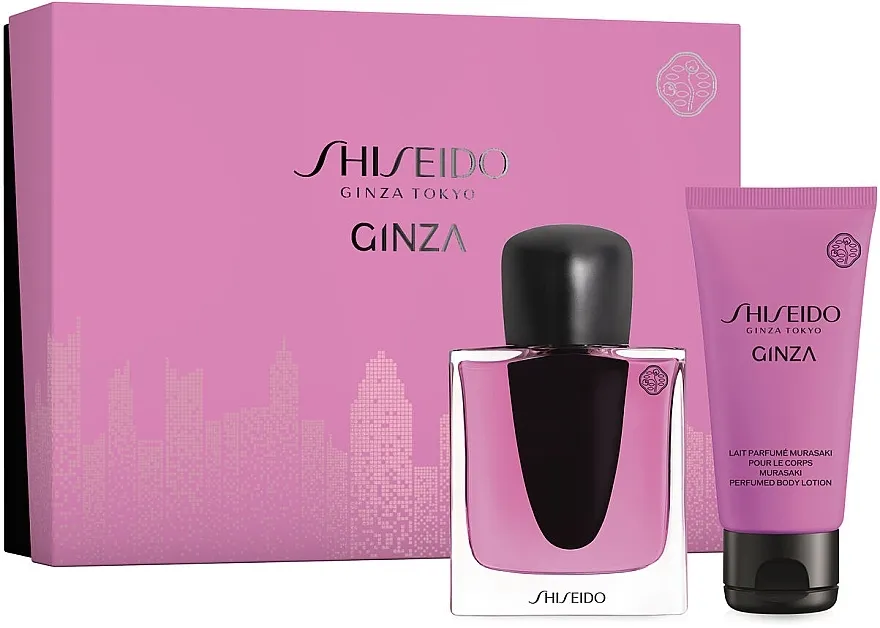 Set (edp/50ml + b/lot/50ml) Shiseido Ginza Murasaki