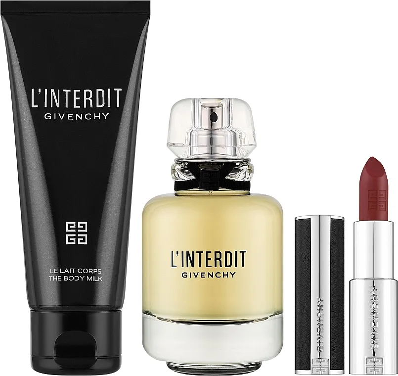 Set (edp/50ml + b/mleko/75 + karmin/1,5g) Givenchy L'Interdit
