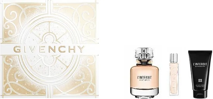 Set (edp/50ml + b/mleko/75ml + edp/mini/12.5ml) Givenchy L'Interdit