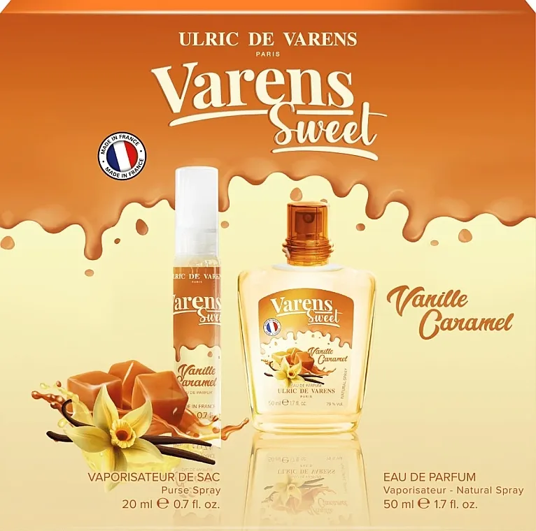 Set (edp/50ml + edp/20ml) Ulric de Varens Varens Sweet Vanille Caramel