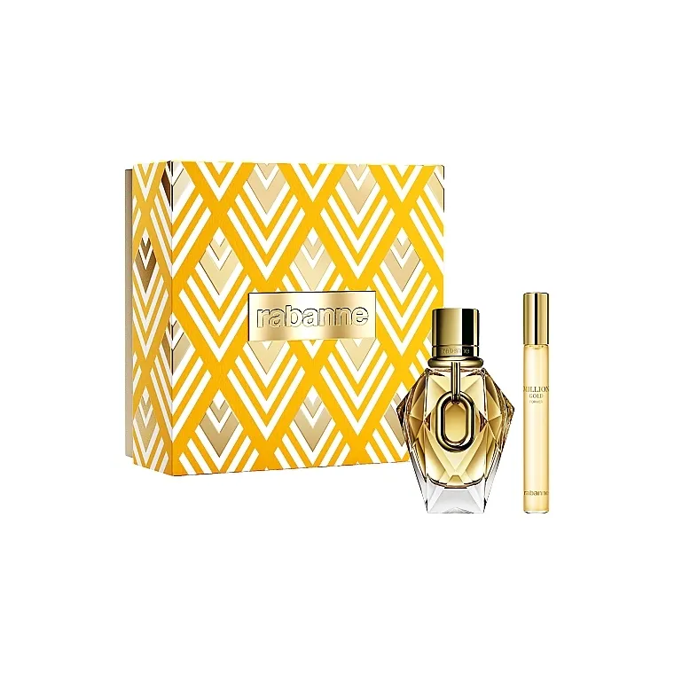 Set (edp/50ml + edp/mini/10ml) Rabanne Million Gold For Her