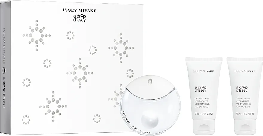 Set (edp/50ml + h/cr/2x50ml) Issey Miyake A Drop D'Issey