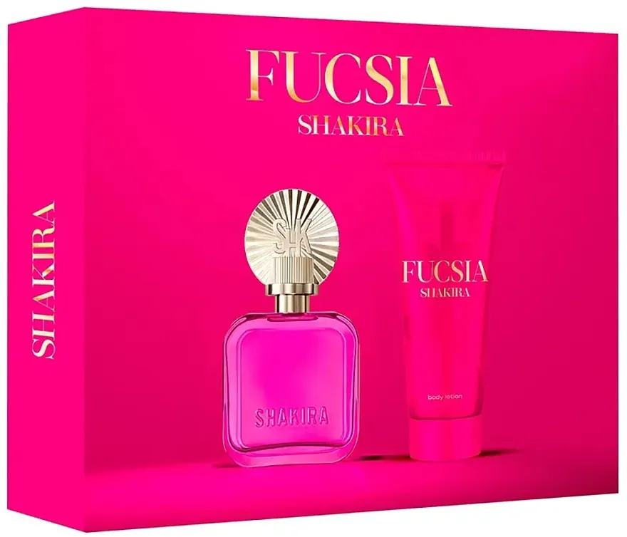 Set (edp/50ml + m/tel/75ml) Shakira Fucsia