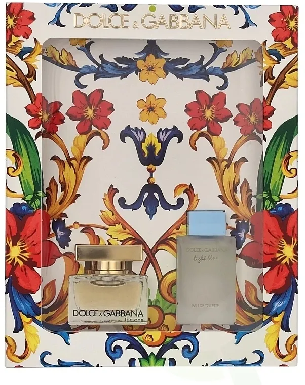 Set (edp/5ml + edt/4.5ml) Dolce &amp; Gabbana The One &amp; Light Blue