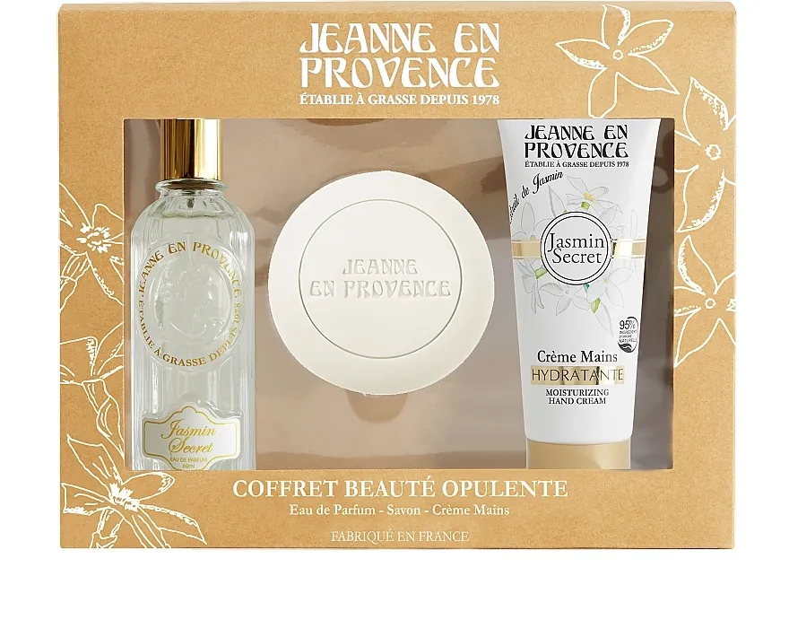 Set (edp/60ml + h/cr/75ml + soap/100g) Jeanne en Provence Jasmin Secret