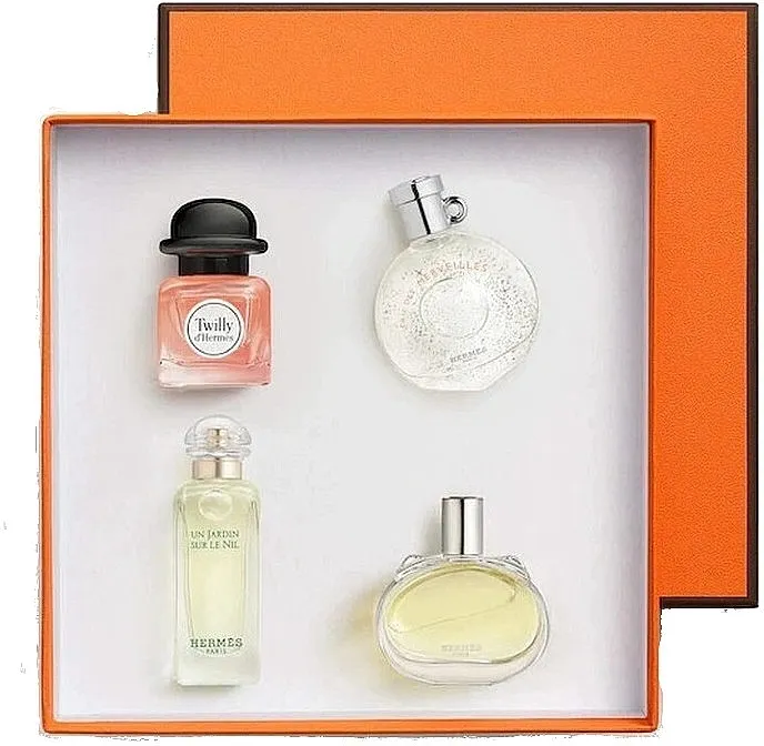 Set (edp/7.5 ml + edp/7.5 ml + edt/7.5 ml + edt/7.5 ml) Terre D'Hermes Mini Set