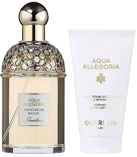 Set (edp/75ml + b/lot/75ml + edp/7.5ml) Guerlain Aqua Allegoria Forte Mandarine Basilic