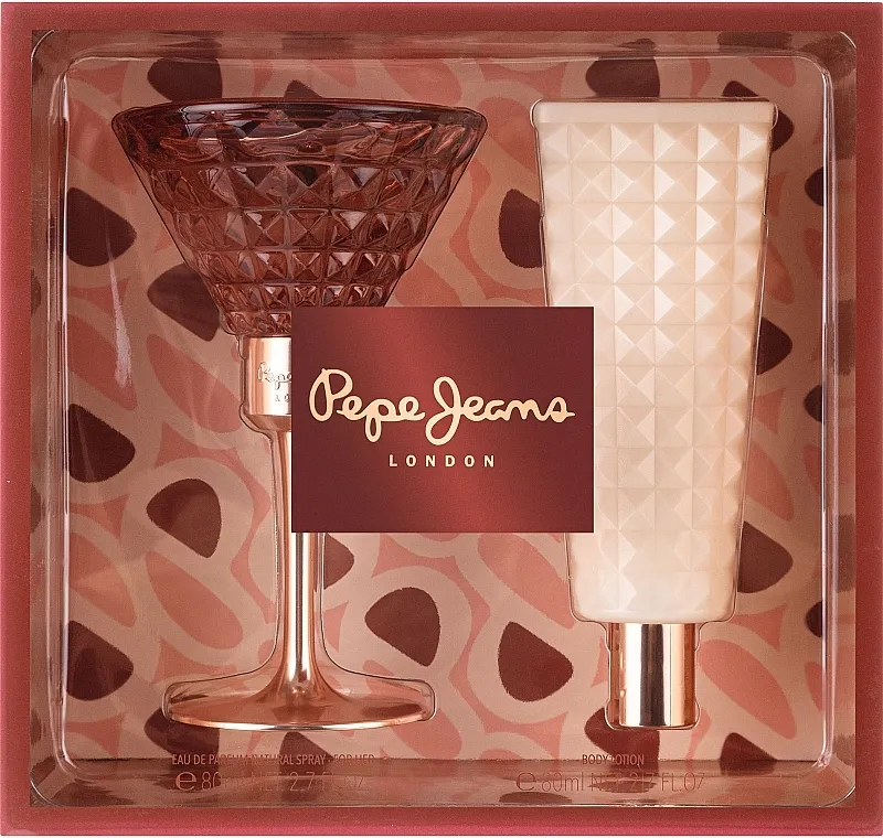 Set (edp/80 ml + body/lot/80 ml) Pepe Jeans For Her