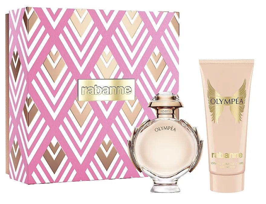 Set (edp/80ml + b/los/100ml) Rabanne Olympea