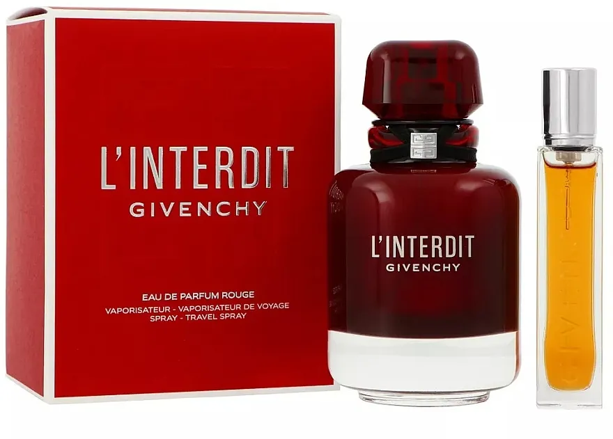 Set (edp/80ml + edp/mini/12,5ml) Givenchy L'Interdit Rouge