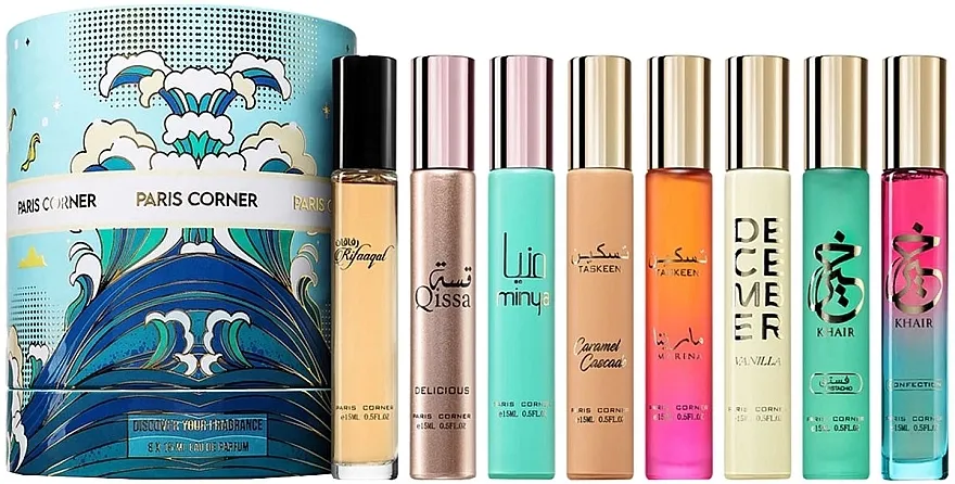 Set (edp/8x15ml) Paris Corner Discover Your Fragrance Set