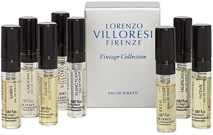 Set (edp/8x2ml) Lorenzo Villoresi Vintage Discovery Set
