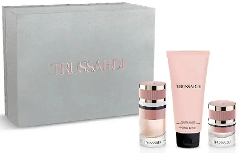 Set (edp/90ml + b/emuls/200ml + h/magla/30ml) Trussardi Eau