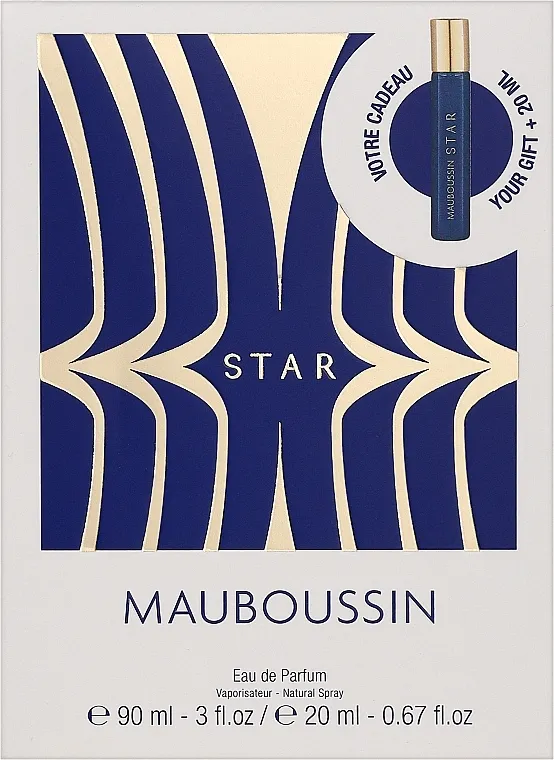Set (edp/90ml + edp/20ml) Mauboussin Star