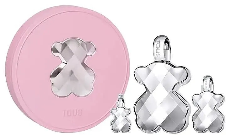 Set (edp/90ml + edp/4.5ml + edp/15ml) Tous LoveMe The Silver Parfum
