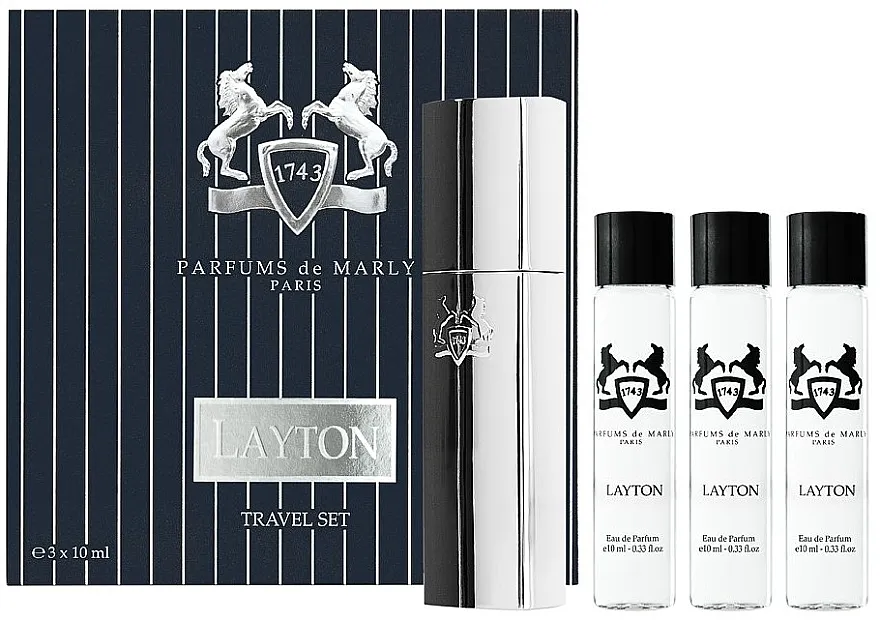 Set (edp/refill/3x10ml + case/1pcs) Parfums de Marly Layton