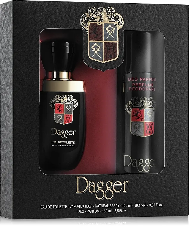 Set (edt 100ml + deo 150ml) Dina Cosmetics Dagger