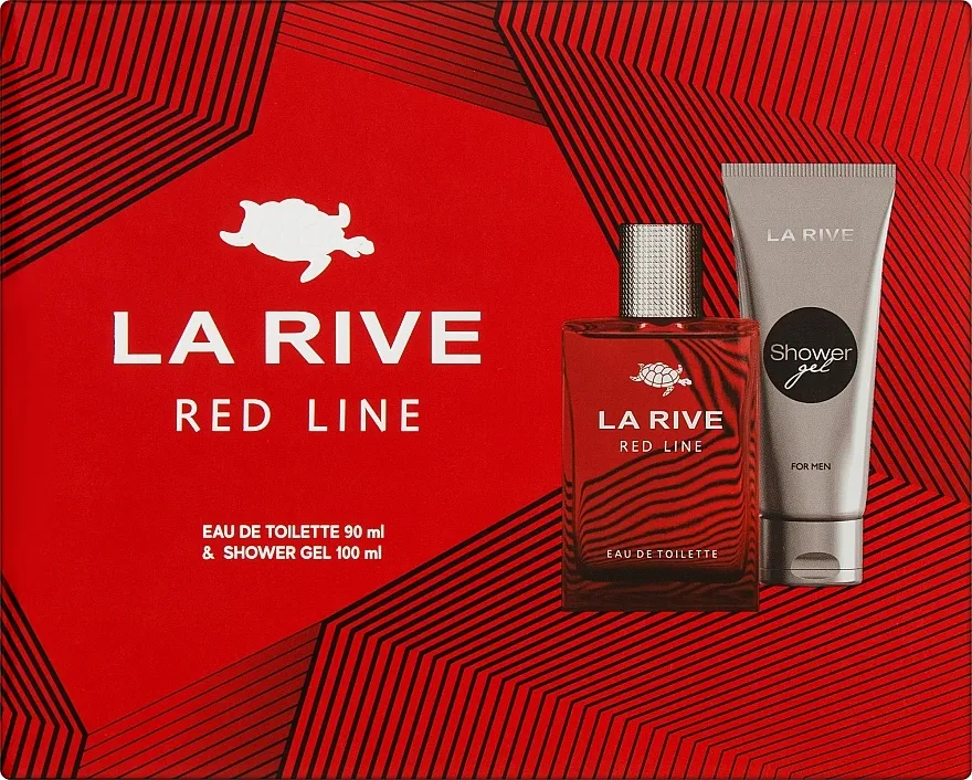 Set (edt 90 ml + sh/gel 100 ml) La Rive Red Line