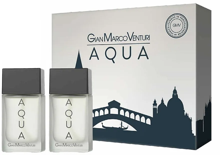 Set (edt/100ml + as/100ml) Gian Marco Venturi Aqua
