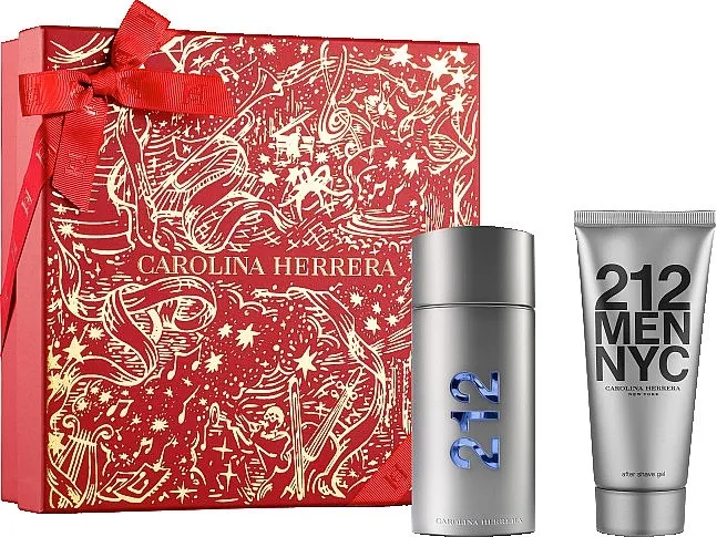 Set (edt/100ml + a/s/gel/100ml) Carolina Herrera 212 For Men