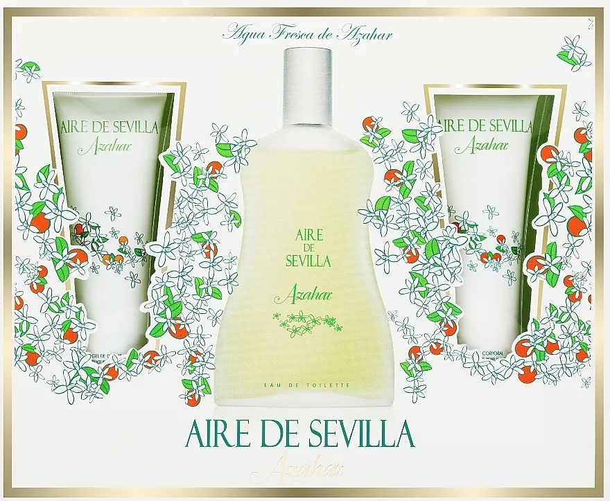 Set (edt/100ml + b/cr/100ml + sh/gel/100ml) Instituto Espanol Aire de Sevilla Azahar