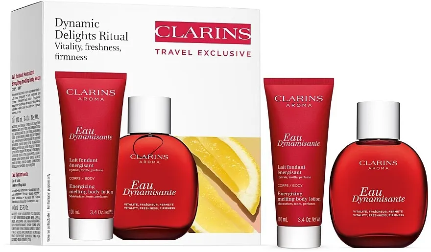 Set (edt/100ml + b/los/100ml) Clarins Eau Dynamisante Dynamic Delights Set
