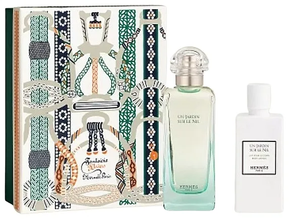 Set (edt/100ml + b/losion/80ml) Hermes Un Jardin sur le Nil
