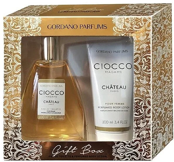 Set (edt/100ml + b/lot/100ml) Gordano Parfums Ciocco Madame