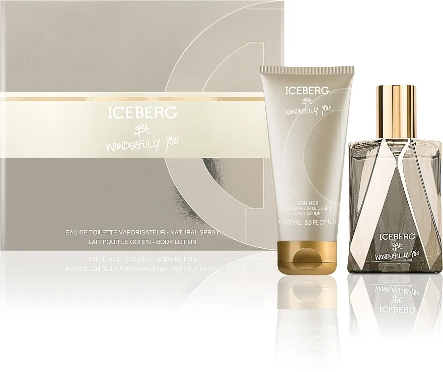 Set (edt/100ml + b/lot/100ml) Iceberg Be Wonderfully You