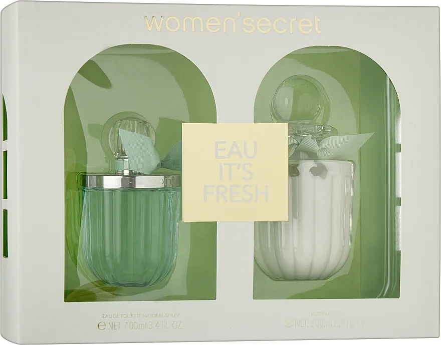 Set (edt/100ml + b/lot/200ml) Women Secret Eau It's Fresh