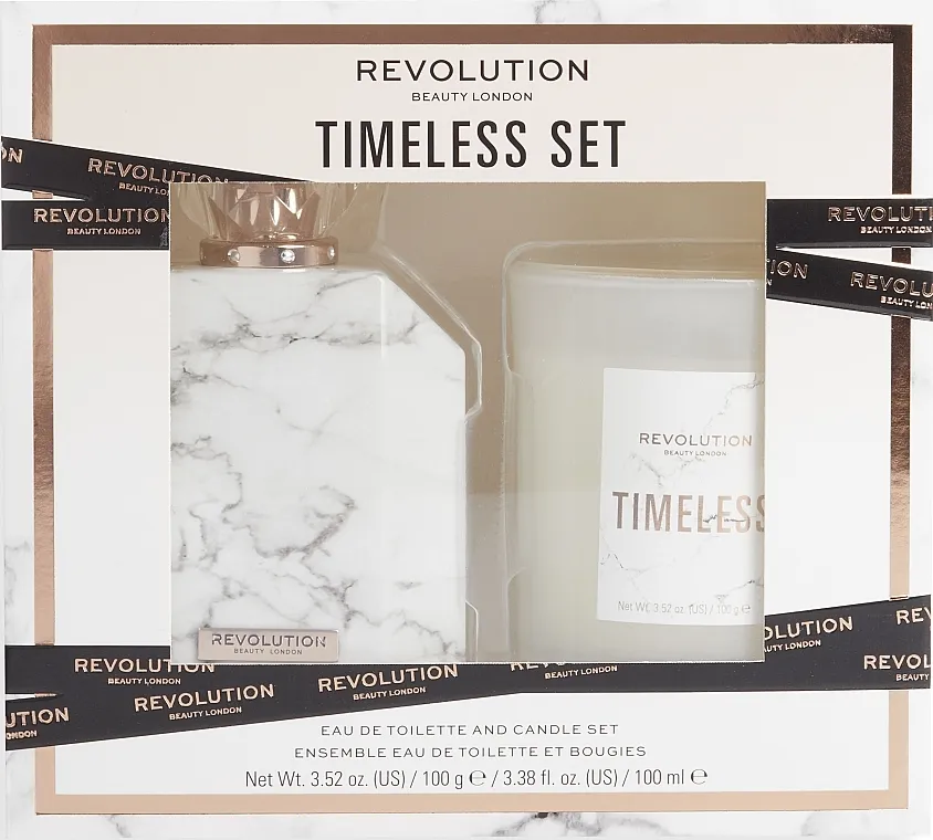 Set (edt/100ml + candle/100g) Revolution Beauty Timeless