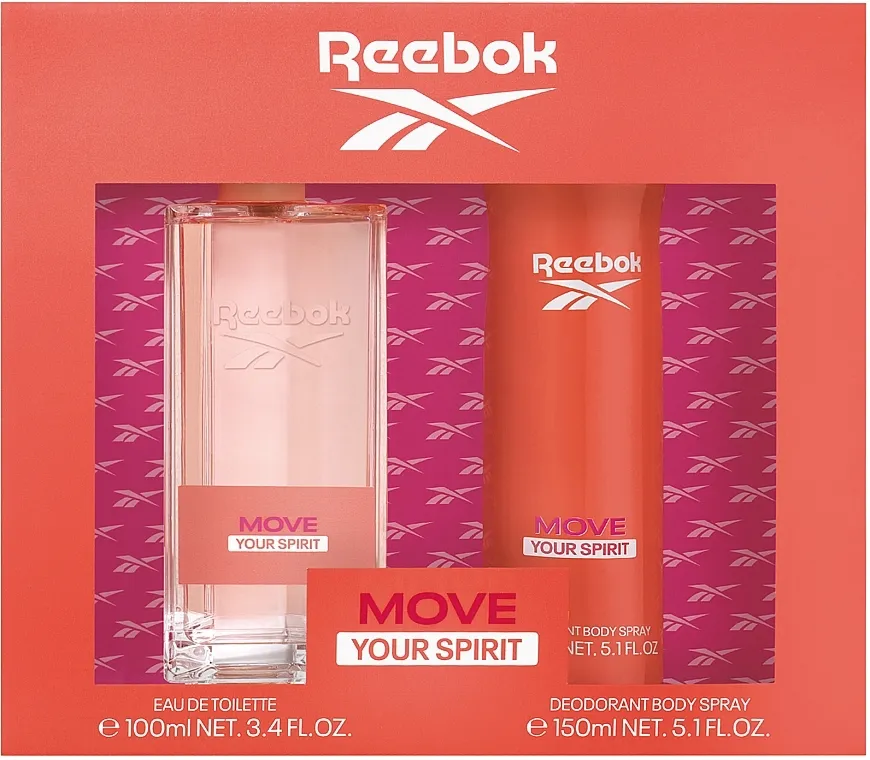 Set (edt/100ml + deo/150ml) Reebok Move Your Spirit