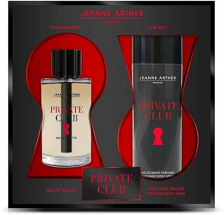 Set (edt/100ml + deo/200ml) Jeanne Arthes Private Club