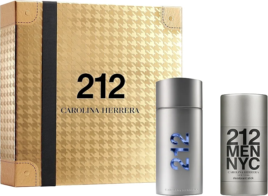 Set (edt/100ml + deo/75ml) Carolina Herrera 212 Men