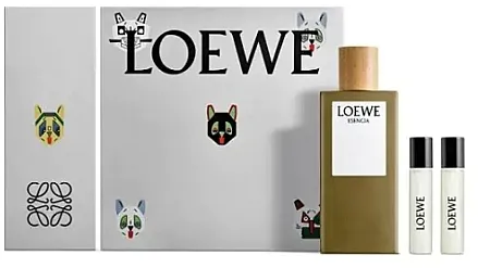 Set (edt/100ml + edp/10ml + edt/10ml) Loewe Esencia