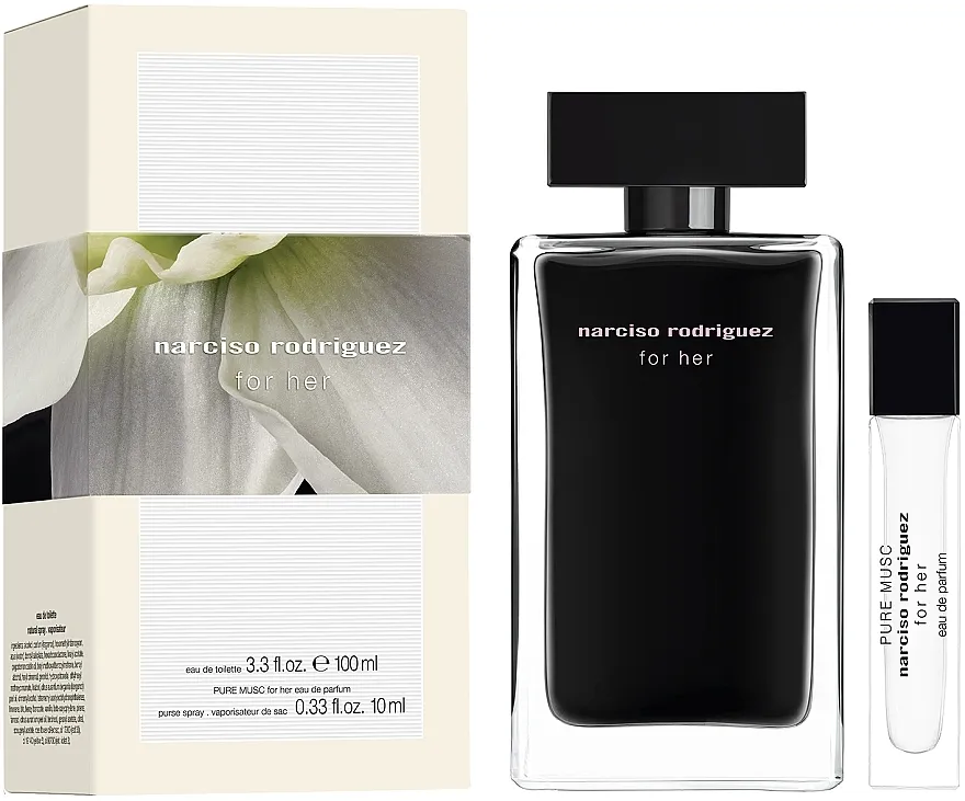 Set (edt/100ml + edp/10ml) Narciso Rodriguez for her