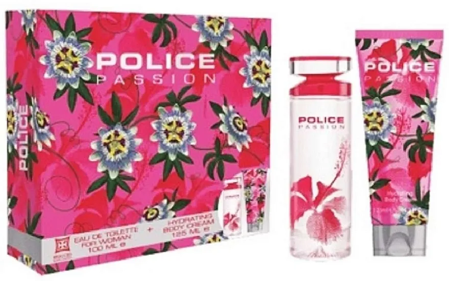 Set (edt/100ml + lotion/125ml) Police Passion Woman