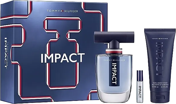 Set (edt/100ml + sh/g/100ml + edt/4ml) Tommy Hilfiger Impact