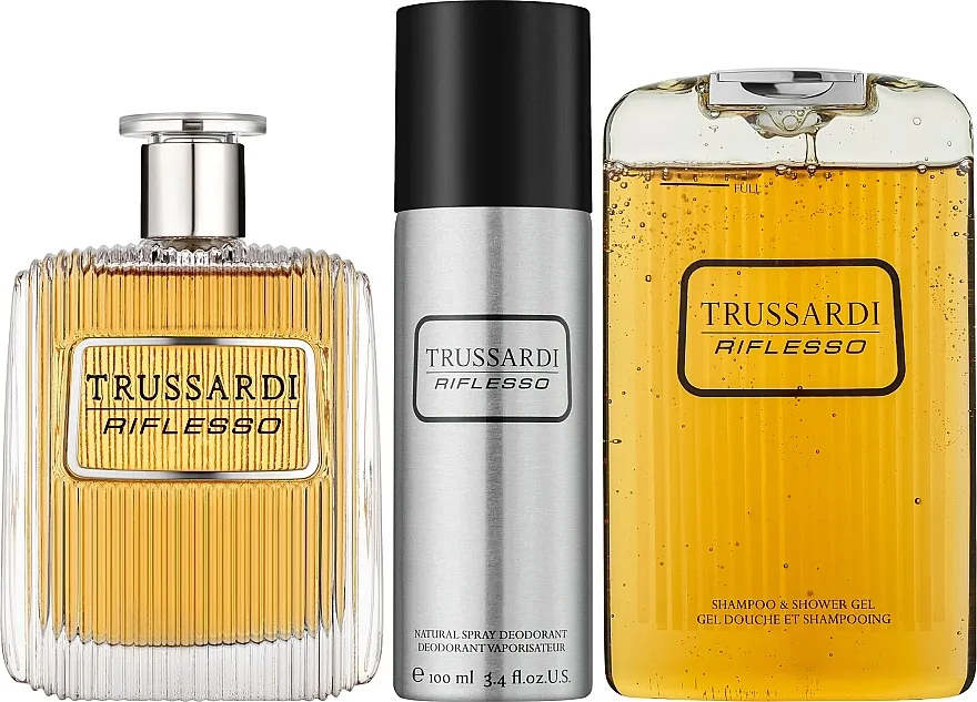Set (edt/100ml + sh/g/200ml + deo/100) Trussardi Riflesso