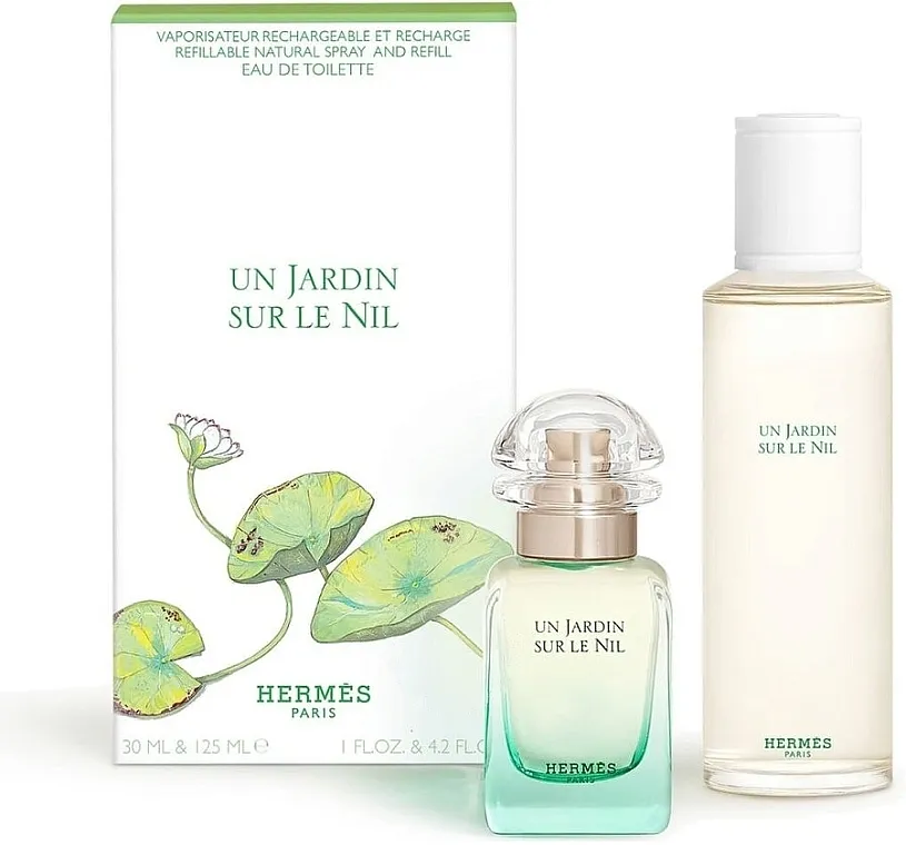 Set (edt/125ml + edt/30ml) Hermes Un Jardin sur le Nil
