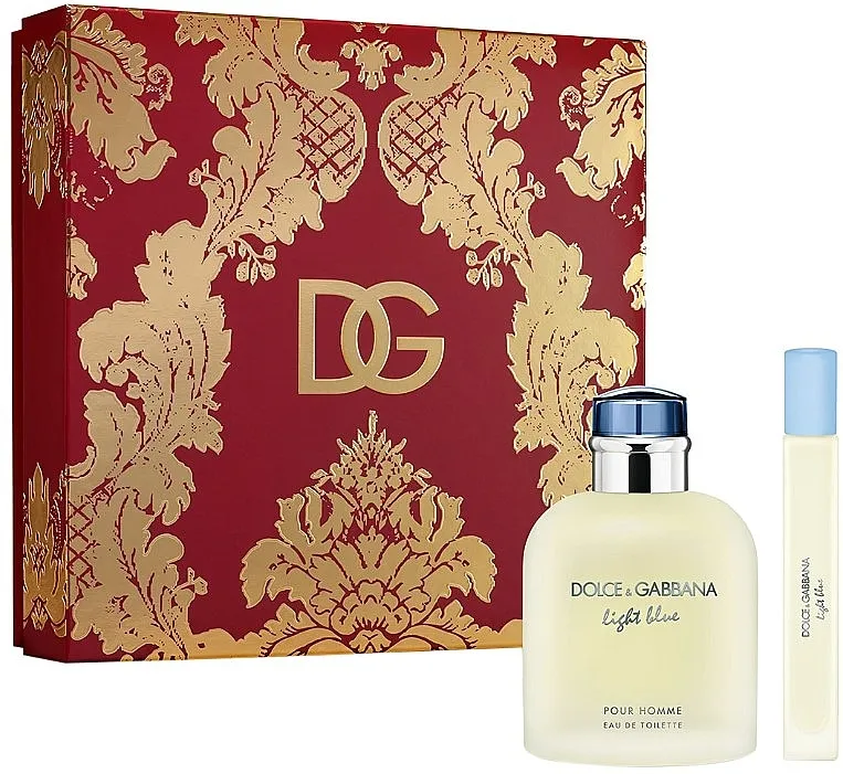 Set (edt/125ml + edt/za putovanje/10ml) Dolce &amp; Gabbana Light Blue Pour Homme