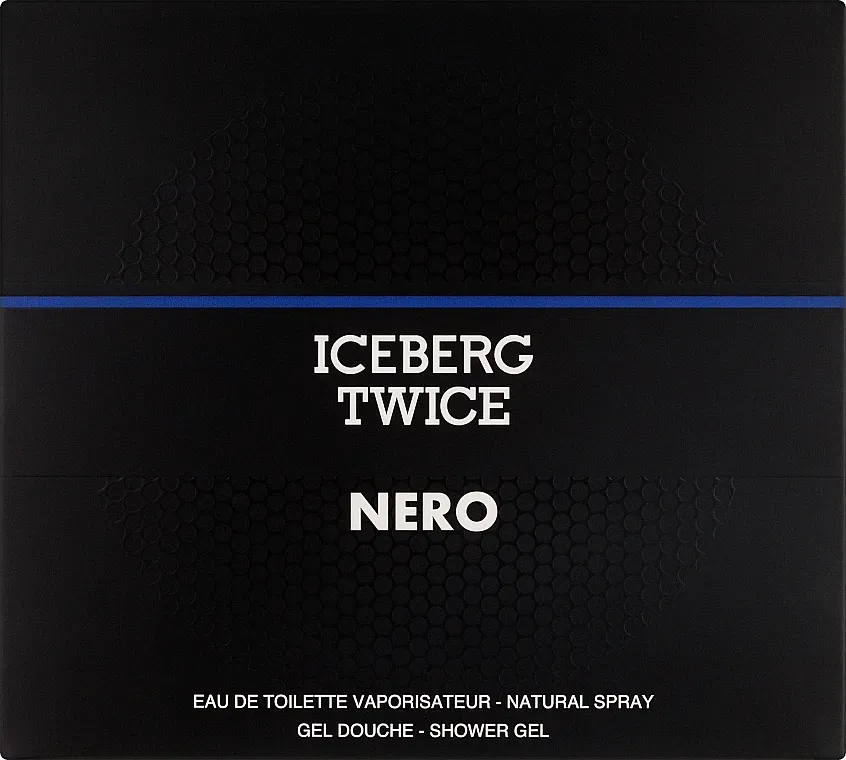 Set (edt/125ml + sh/gel/100ml) Iceberg Twice Nero For Him