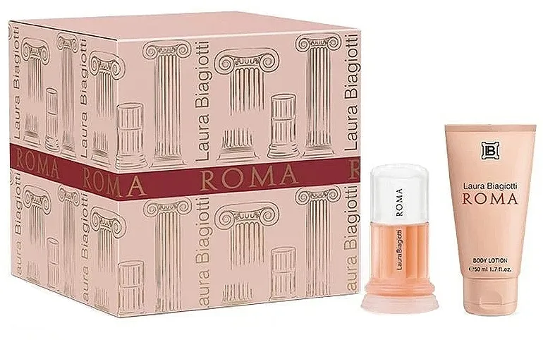 Set (edt/25ml + b/lo/50ml) Laura Biagiotti Roma