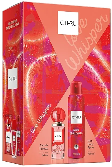 Set (edt/30ml + deo/150ml) C-Thru Love Whisper