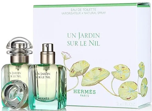 Set (edt/30ml + edt/30ml) Hermes Un Jardin sur le Nil