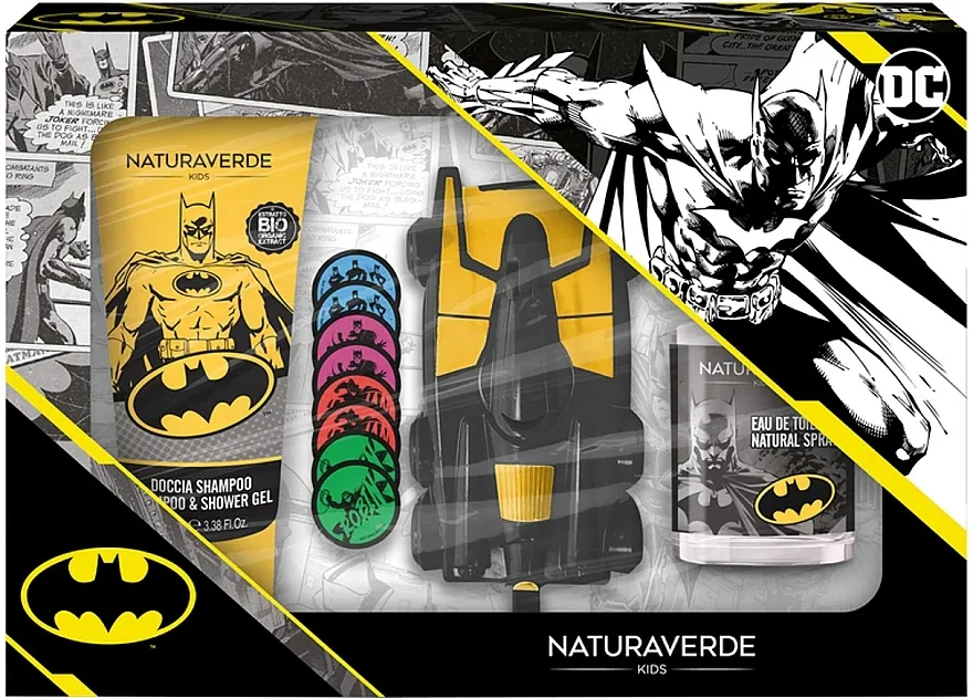 Set (edt/30ml + sh/gel/100ml + acc) Naturaverde Batman